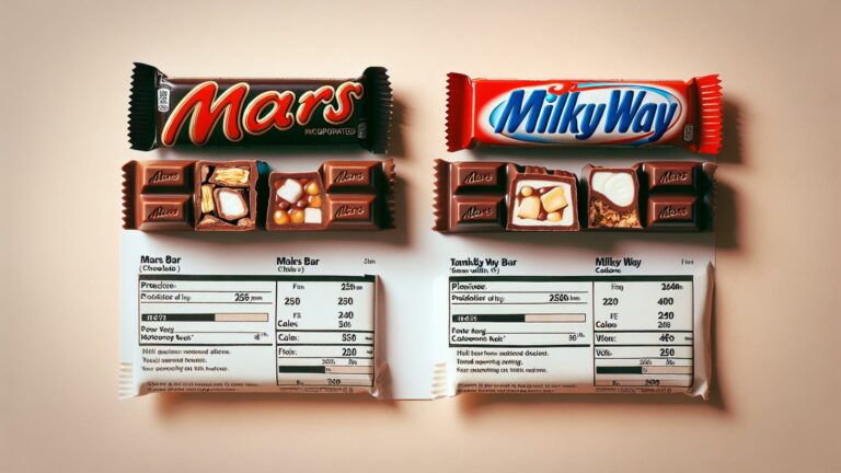 Mars Bar vs. Milky Way Chocolate Bars: Key Differences