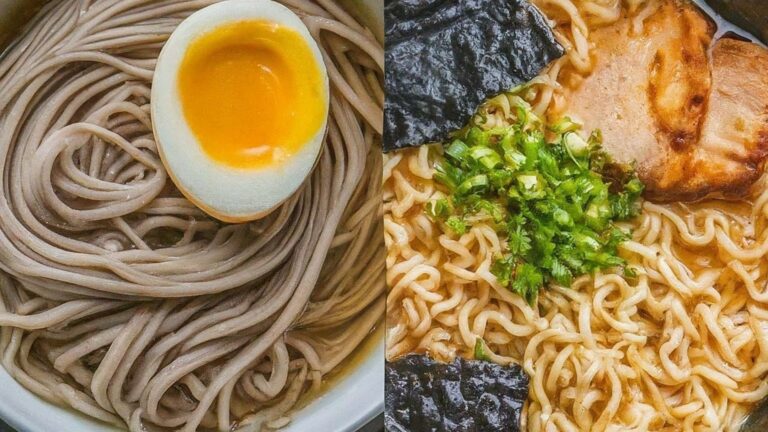 Soba Noodles vs Ramen: Differences and Similarities