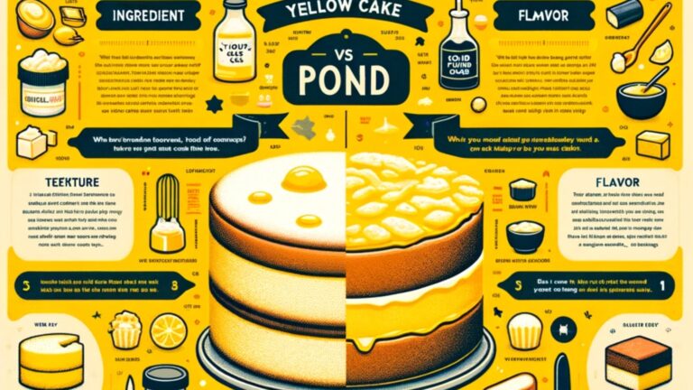 Yellow Cake vs Pound Cake: Differences and Similarities